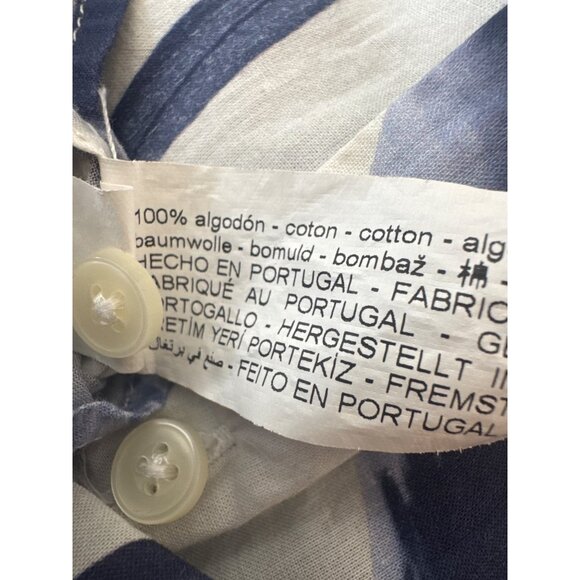 2/$30 ZARA Womens Medium Slim Fit Cotton Button-Up Shirt - Picture 9 of 11